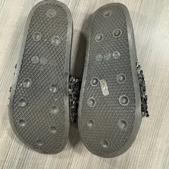 Steve madden glitter bling slides size 7 - Picture 6 of 6